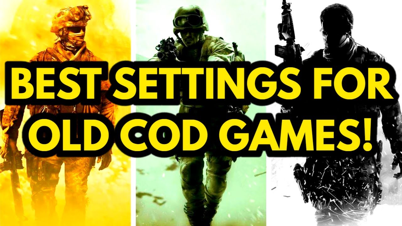 BEST XBOX Settings For OLD COD Games!