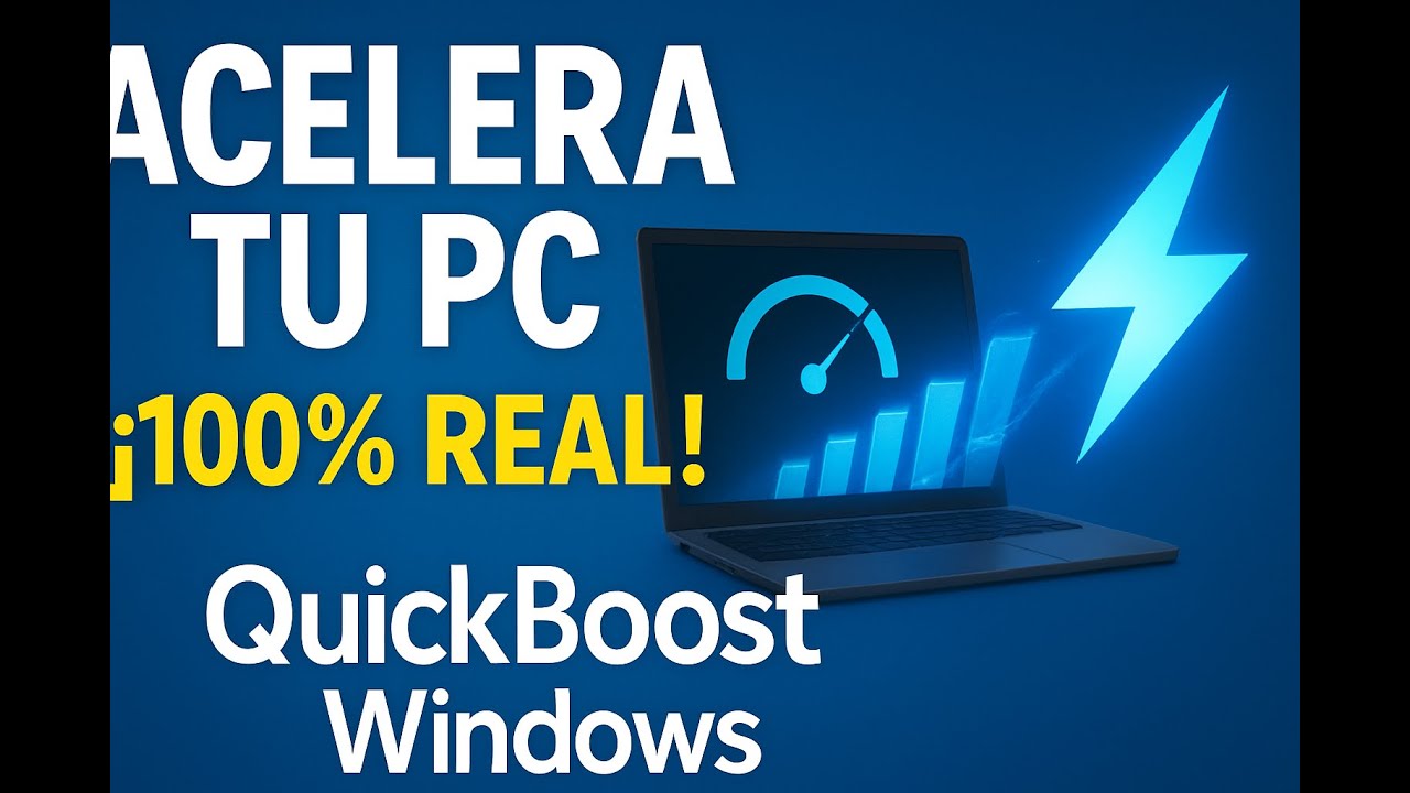 Acelera tu PC Windows 100% real con Quickboost