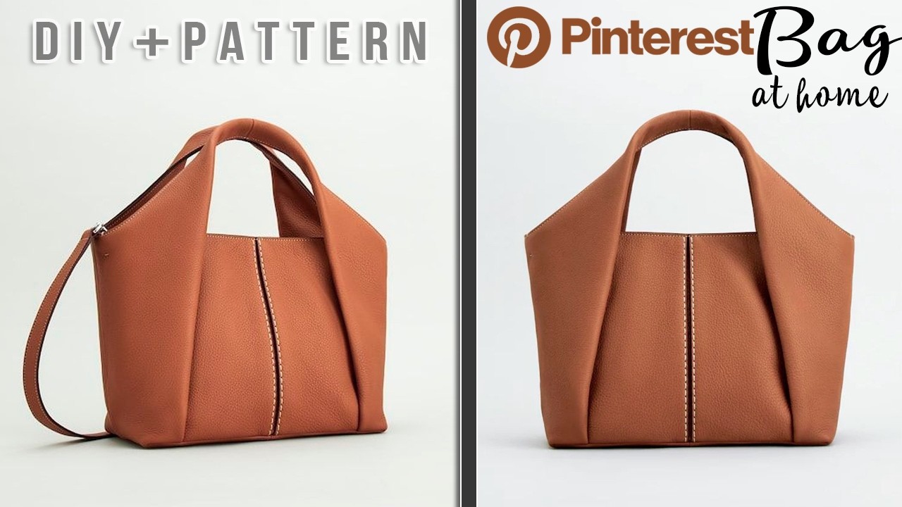 DIY Tote bag from cloth Brand Style Sewing at home