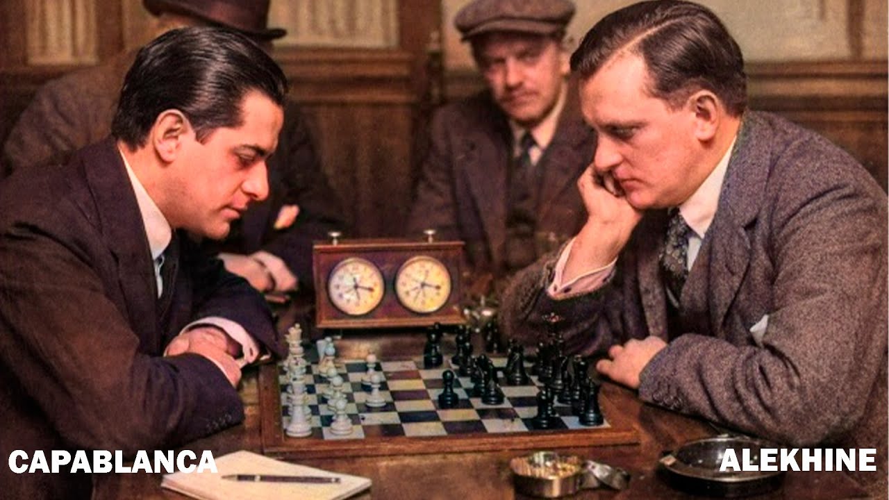 ♟CAPABLANCA SUPERA A ALEKHINE SIN APENAS ESFUERZO Y LE DA LA CUARTA PALIZA
