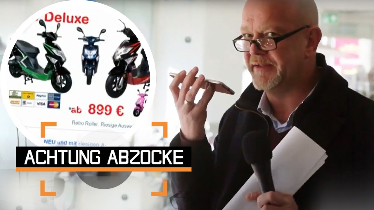 Rentner abgezockt? Bestellter E-Roller wurde nie geliefert! | Achtung Abzocke Kabel Eins