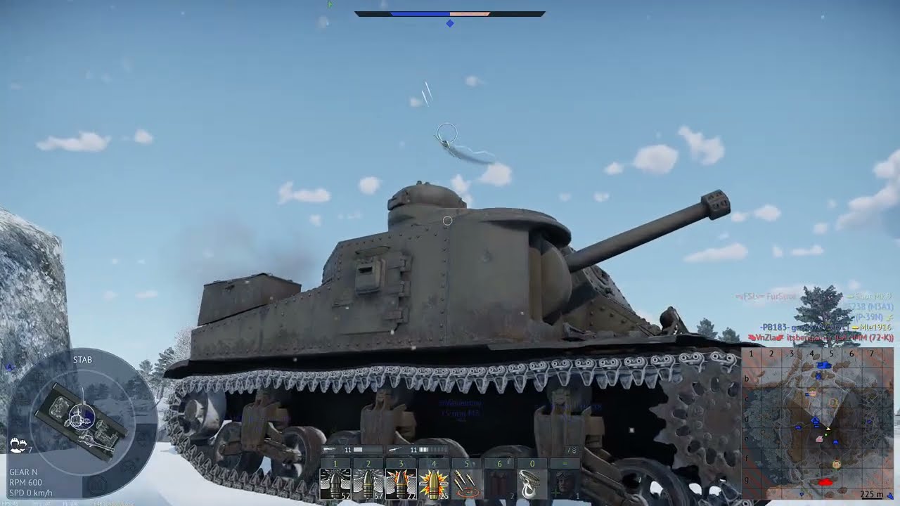 War Thunder: USA (Battle 3)