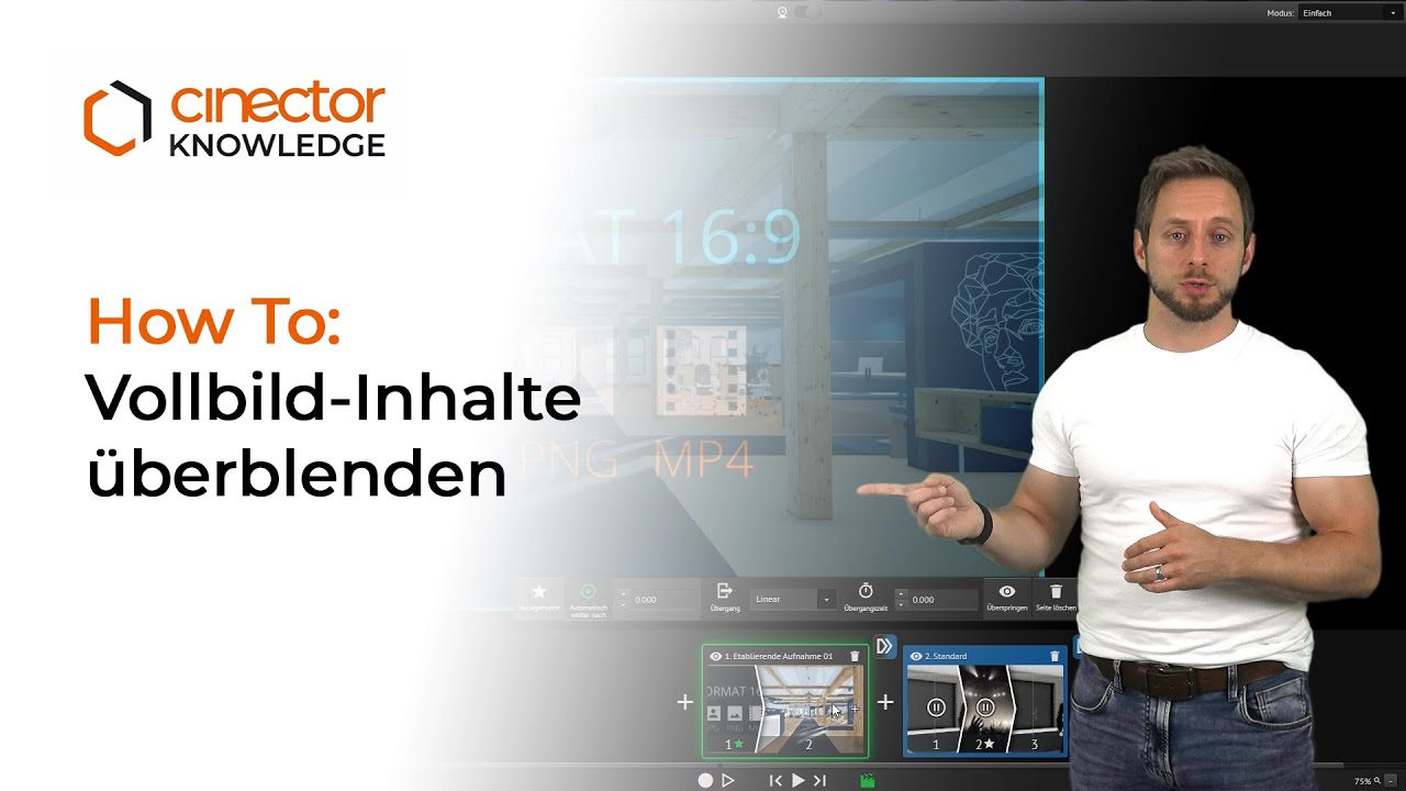 How To: Vollbild-Inhalte überblenden