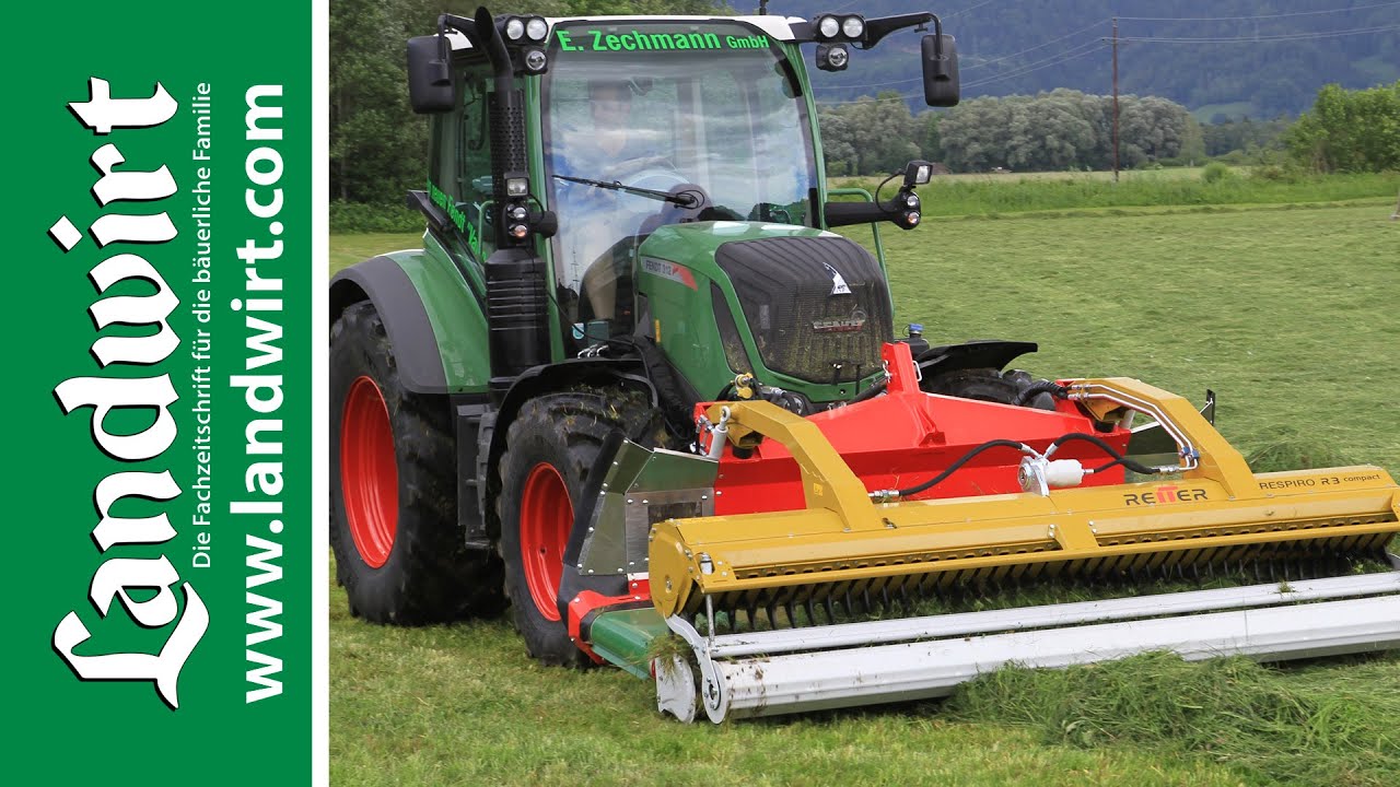 Pick-up Bandschwader Reiter Respiro R3 compact | landwirt.com