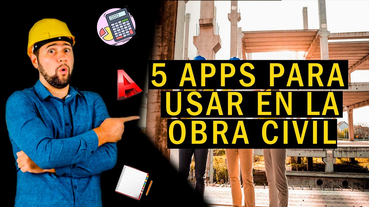 TOP  5 APPS IMPORTANTES PARA USAR EN LA OBRA CIVIL| #JDMacademy