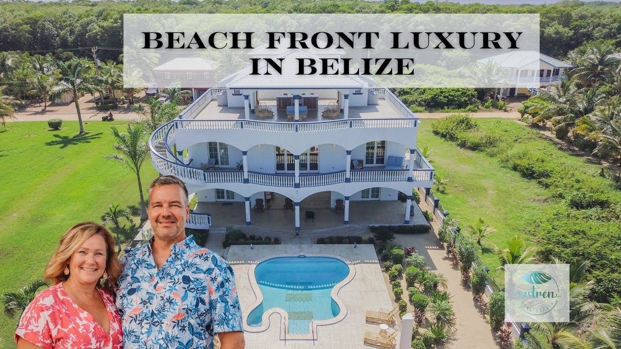 Luxury Beach Front Property in Hopkins Belize 