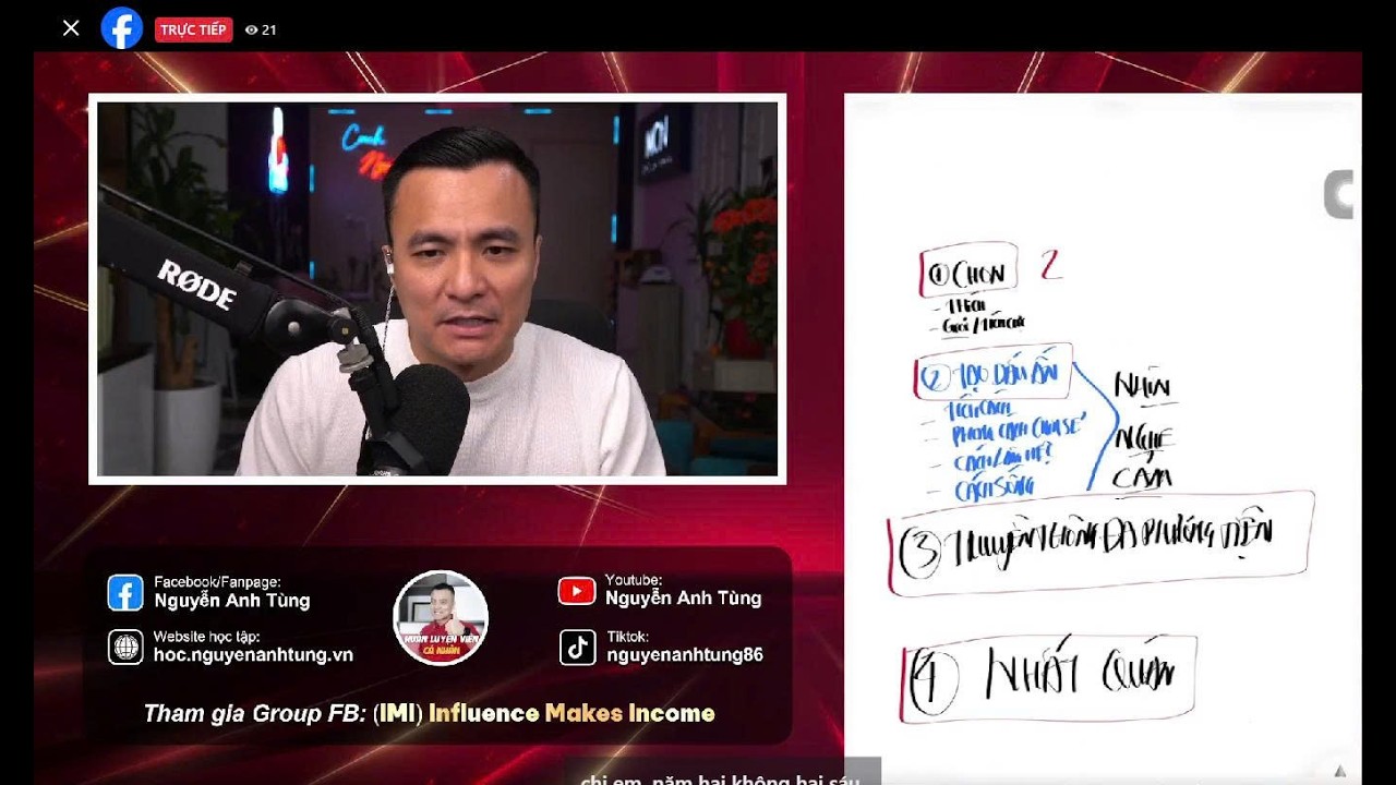 [LIVESTREAM] 4 bước xây dựng nhân hiệu BỀN VỮNG và Thành Công cho phụ nữ kinh doanh