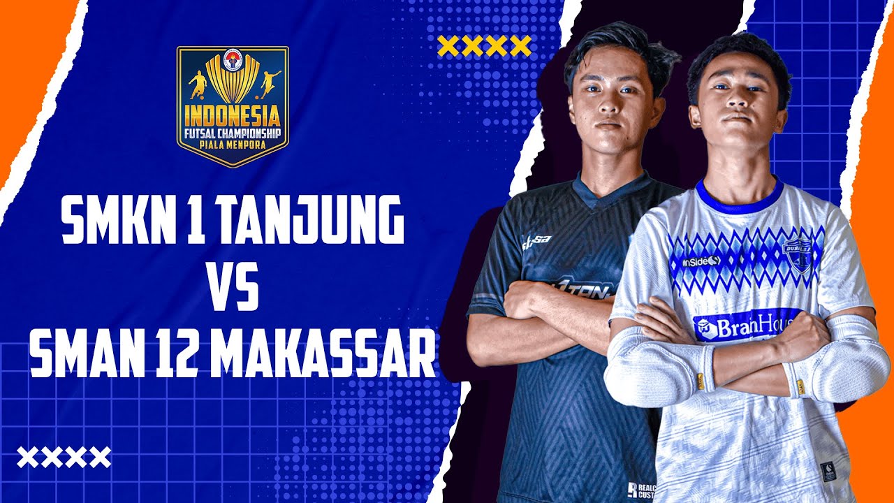 SMKN 1 Tanjung VS SMAN 12 Makassar I Final Indonesia Futsal Championship Piala Menpora 2024