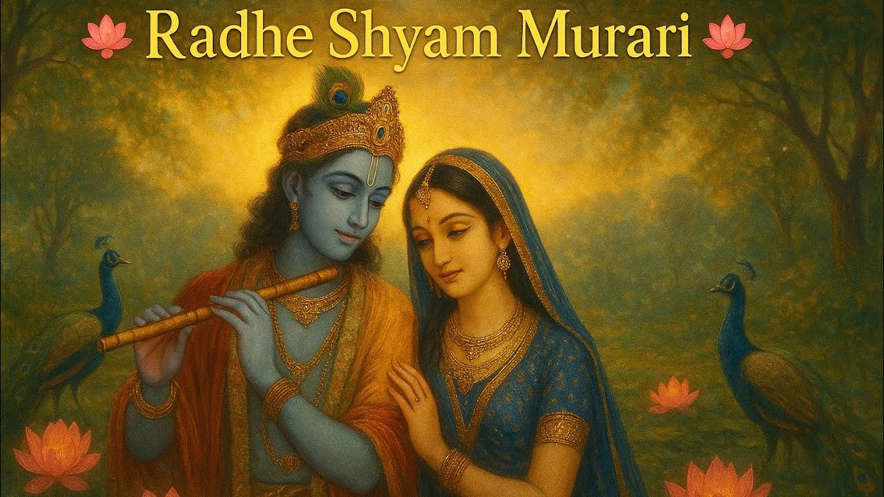 🌸 Radhe Shyam Murari | Radha Krishna Bhakti Song | Rhythmic Hinglish Devotional Song 🌸