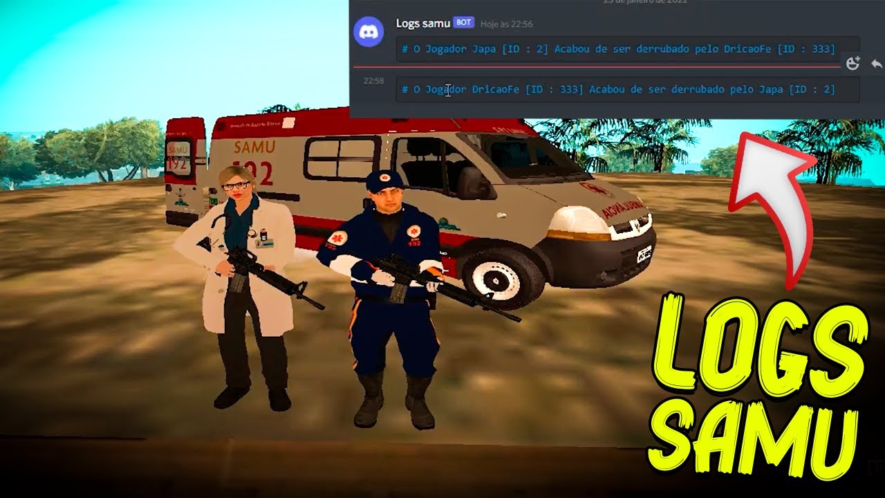 SISTEMA DO SAMU COM LOGS - MTA RP