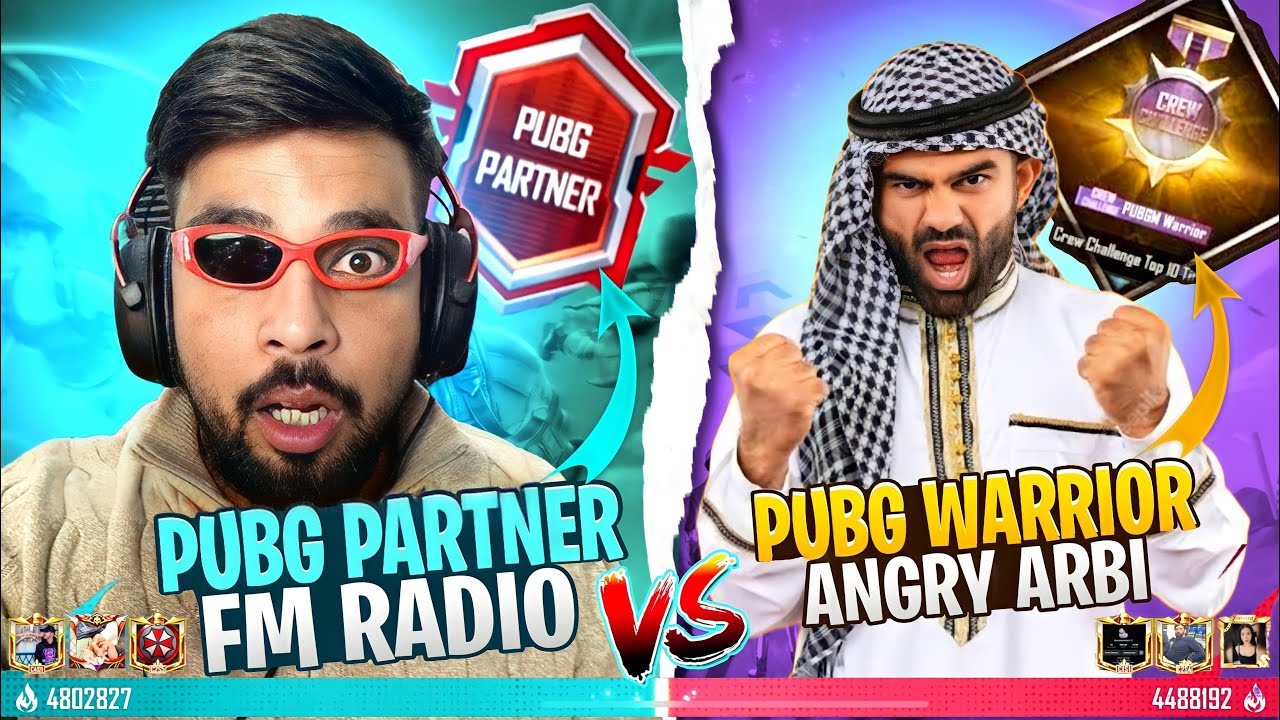 PUBG Partner vs PUBG Warrior Popularity BATTLE ⚔️🤬 - Who Will Win ? 🤔