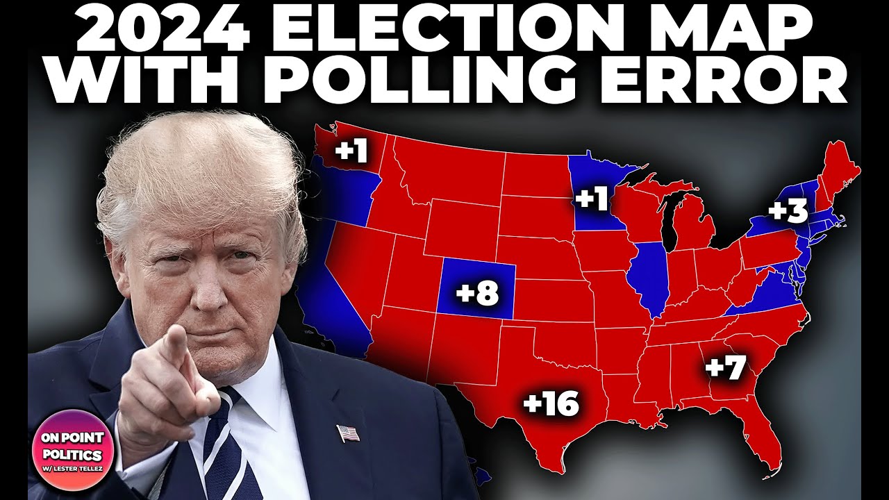 2024 ELECTION MAP IF THE POLLS ARE WRONG AGAIN...(2024 MAP PROJECTION)