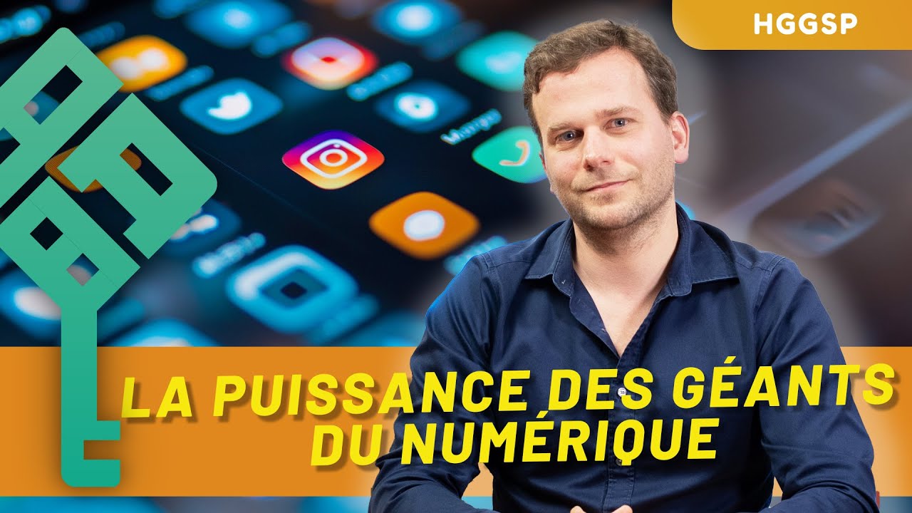 HGGSP La puissance des géants du numérique | Les puissances internationales | Première Thème 2 Axe 2