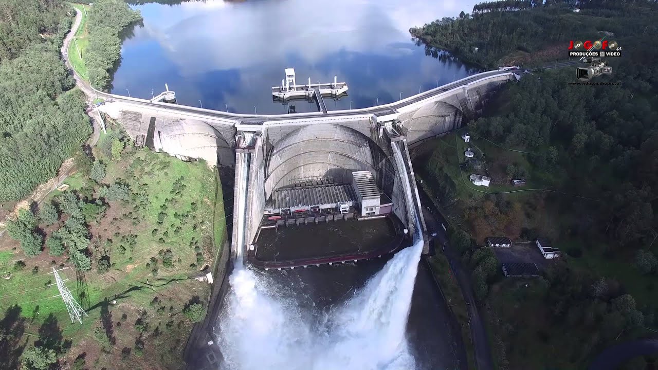 Barragem da Aguieira 'A grandiosa' - Descarga em 2016