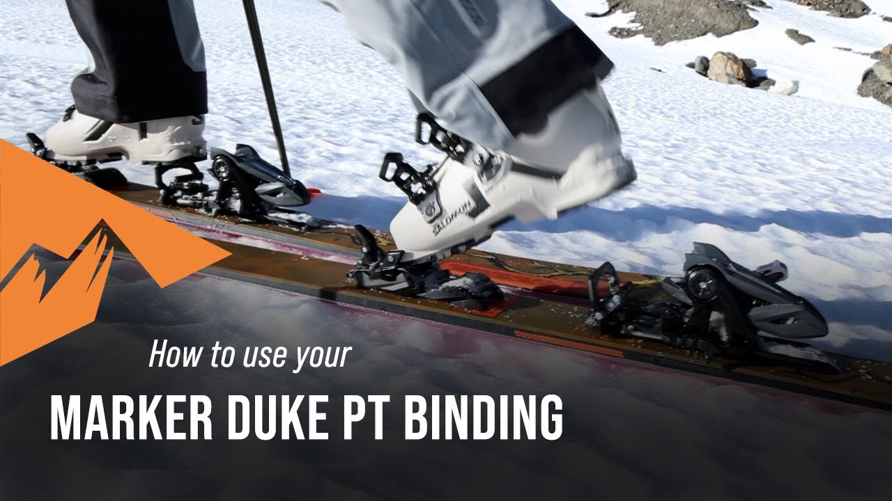 How to use your Marker Duke PT touring binding I Snowcountry
