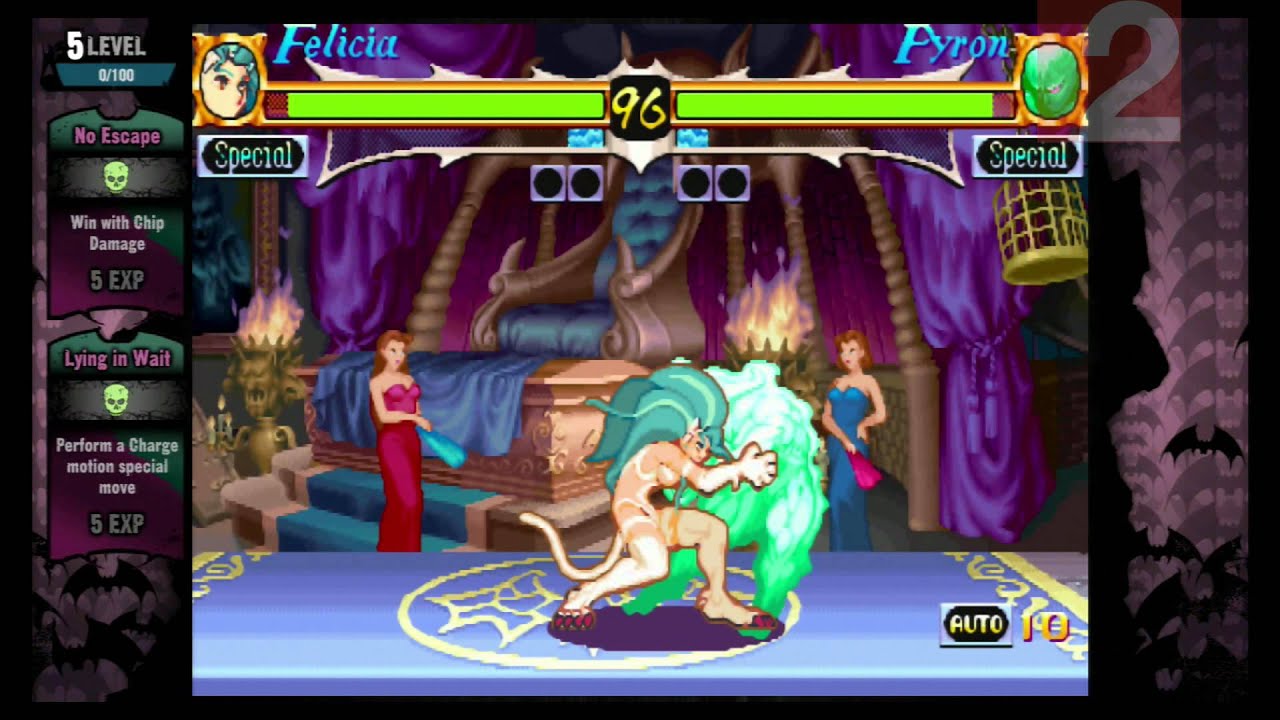 Sparkileptic & OXmosses play & review Darkstalkers Resurrection
