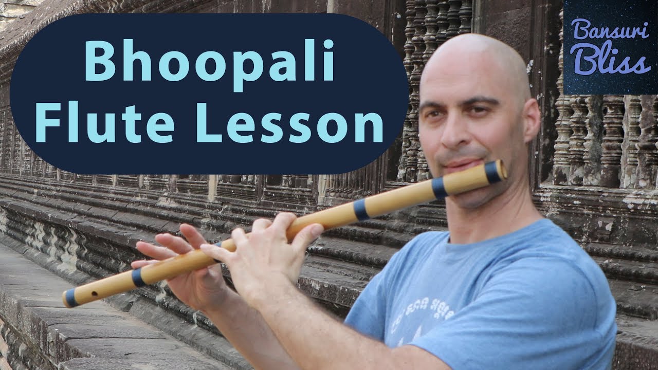 Bhoopali Flute Lesson - Teental Two Octaves Exercise with Dr. Kerry Kriger