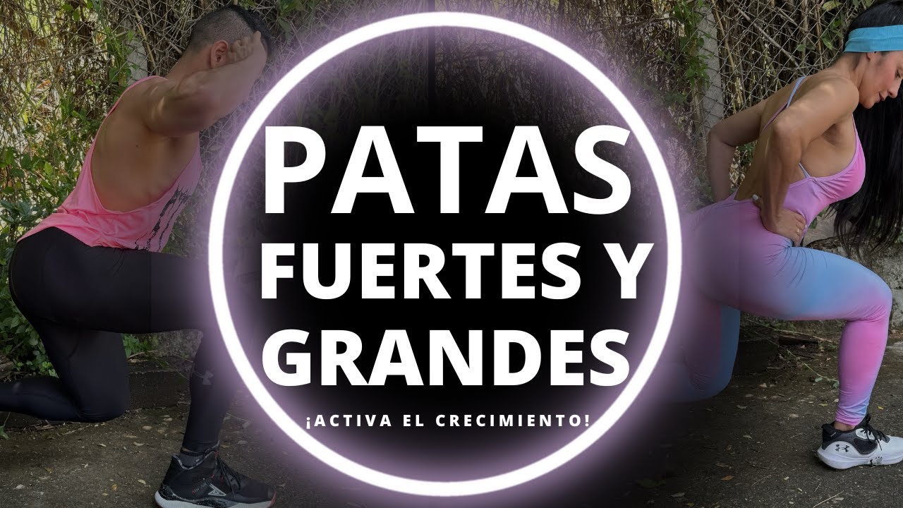 🔥¡AUMENTA PIERNAS SIN GIMNASIO! TU CUERPÓN SE CONSTRUYE EN CASA 💪