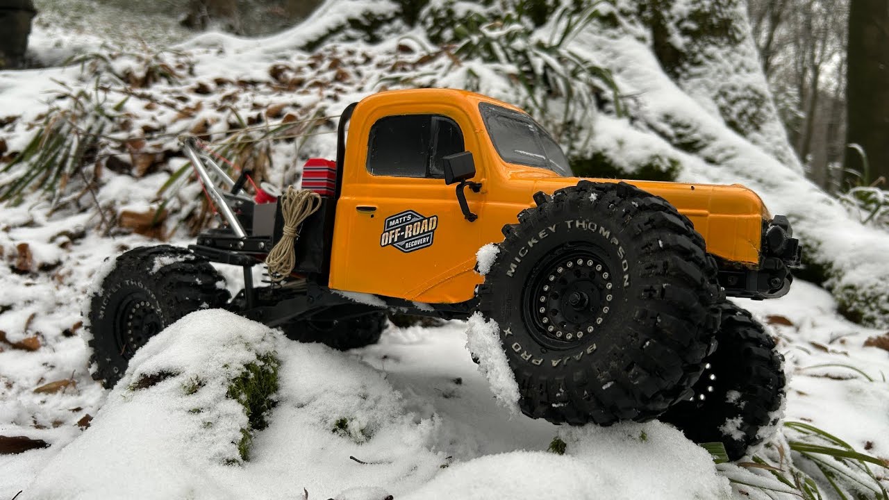 The Worlds largest Offroad Wrecker - RC tribute - first run