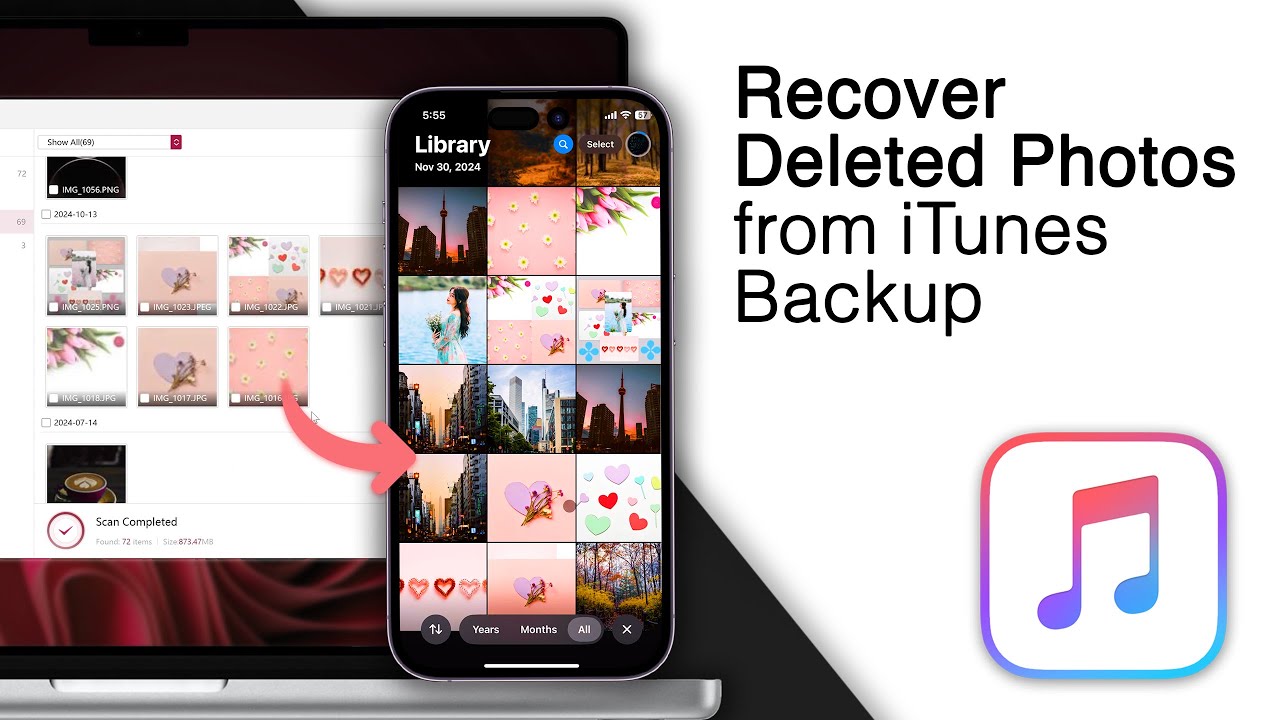 2 способа восстановить удаленные фотографии на iPhone из резервной копии iTunes!