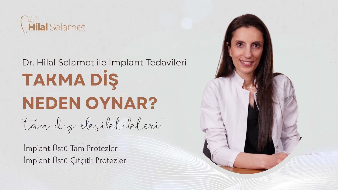 Takma Dişler Neden Oynar? İmplant Çözümü ile Rahat Protez