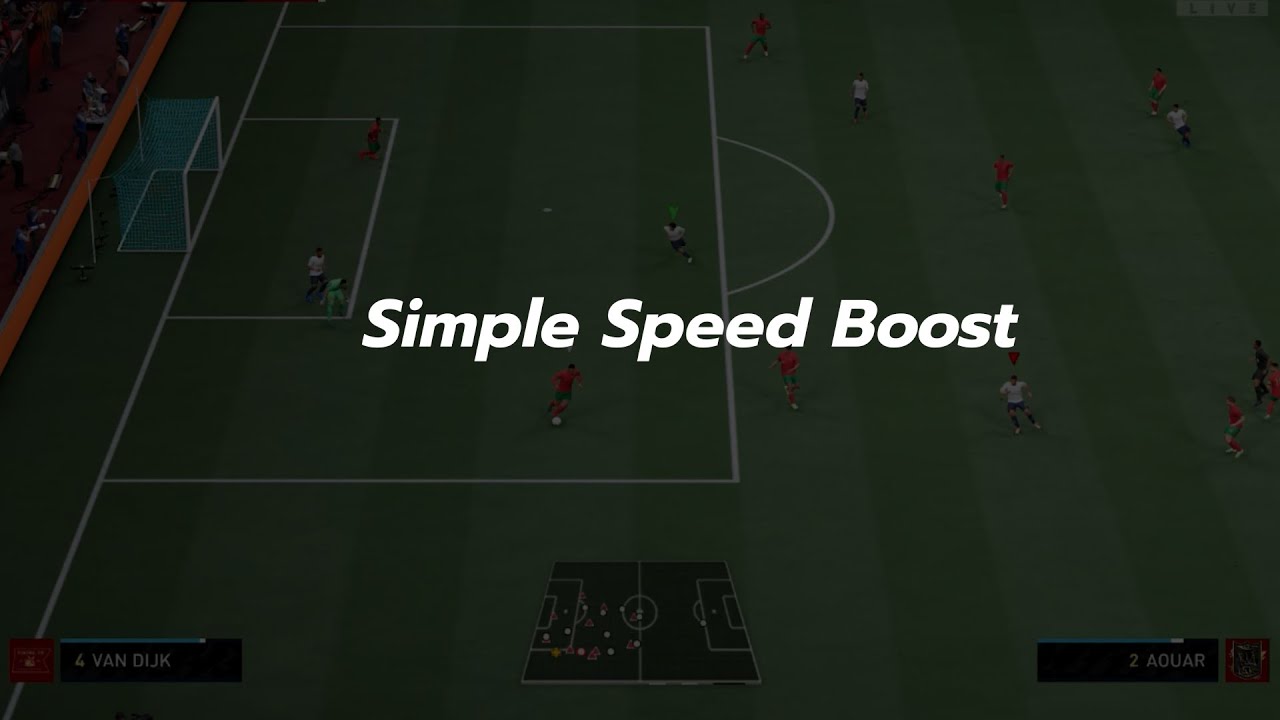 Simple Speed Boost - Fifa 22 - Tips & Tricks - LS Dribbling