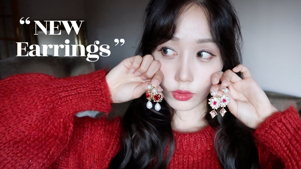신상 귀걸이 도착!!❣️ My New Earrings HANBYUL x Noonoofingers | 한별