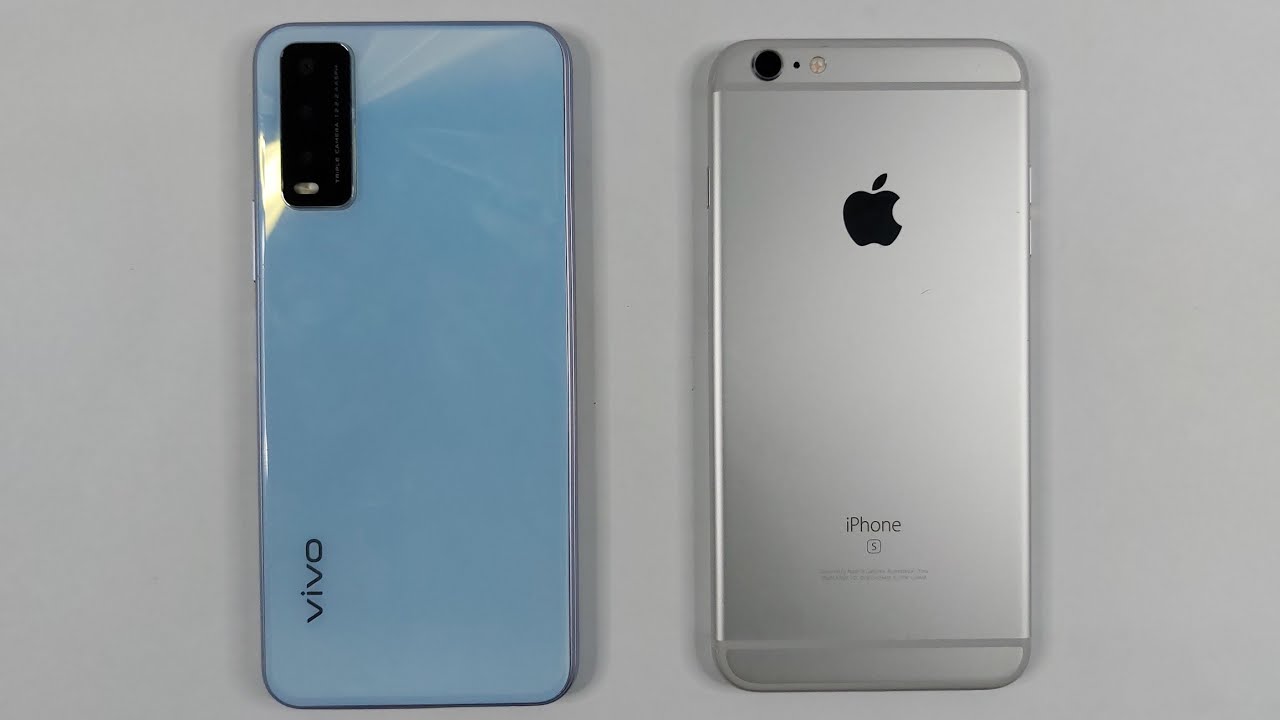 iPhone 6S Plus Vs Vivo Y20 2021 Speed Test
