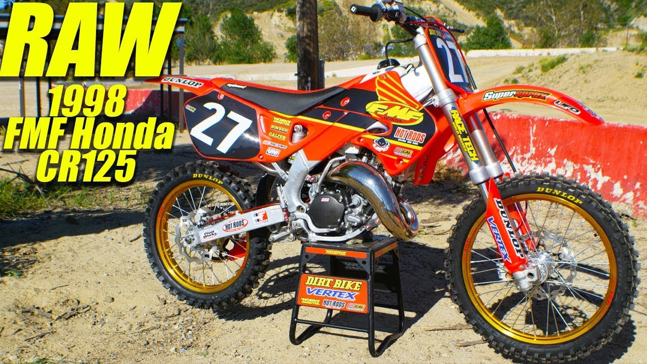 1998 FMF Honda CR125 Two Stroke Raw - Dirt Bike Magazine