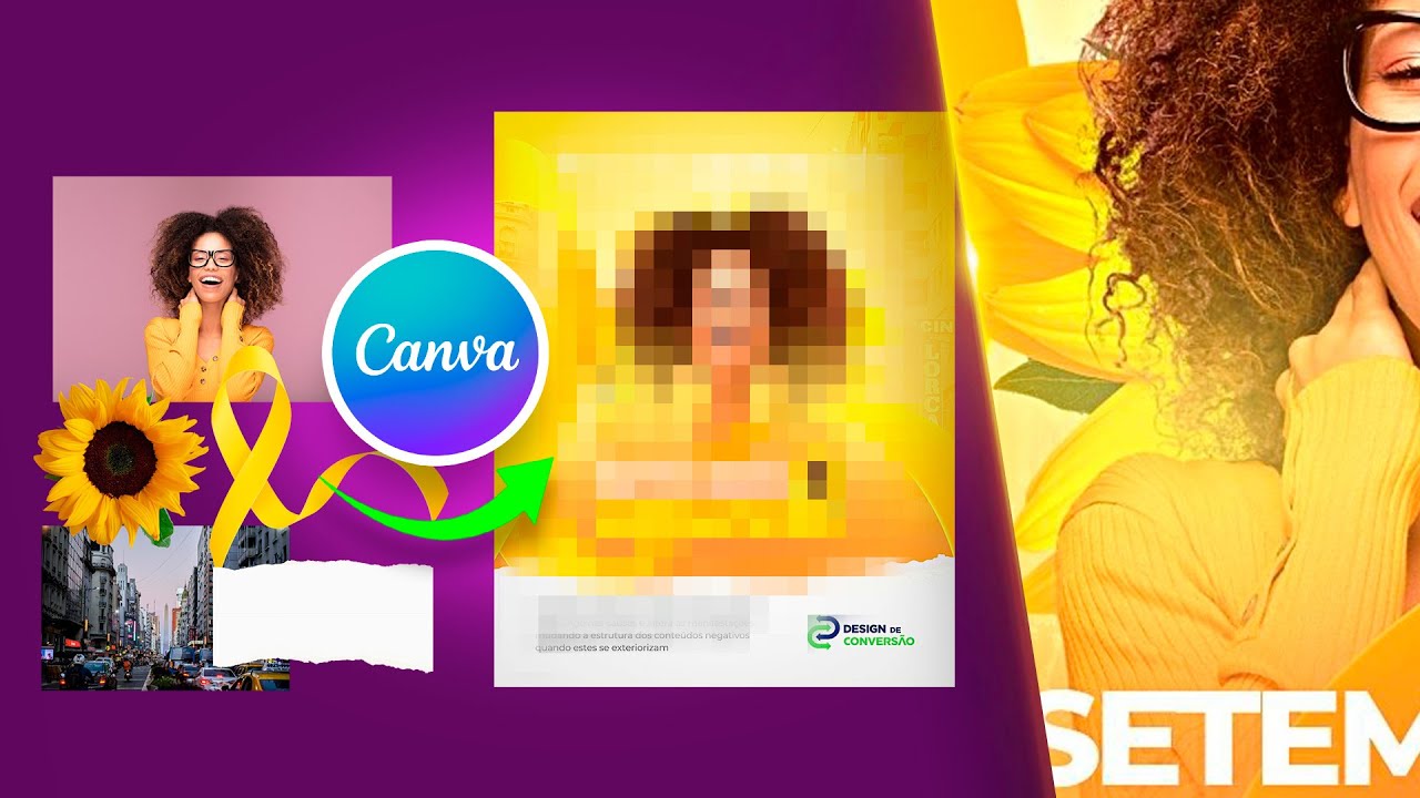 Design Avançado no Canva: Crie uma Arte Impactante para o Setembro Amarelo