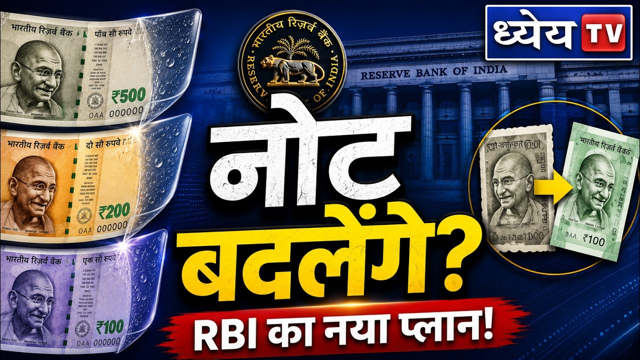 भारत में आएंगे Plastic Notes? RBI का बड़ा प्लान | Polymer Currency Explained