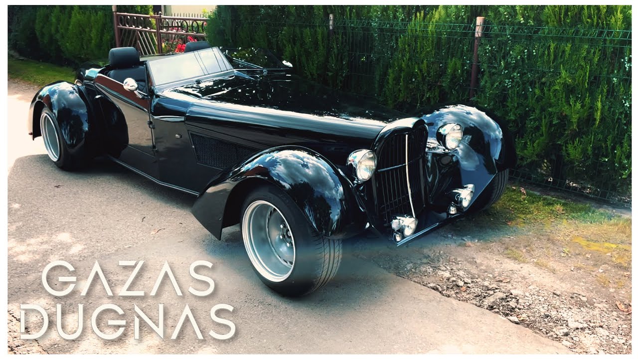 Garaže kaunietis sukūrė savo automobilį