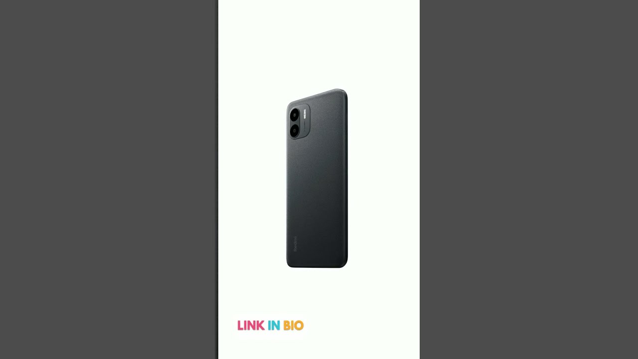 Redmi A1 Black 2GB RAM 32GB Storage | 5000 mAh Batter | Leather Texture Design | Android 12