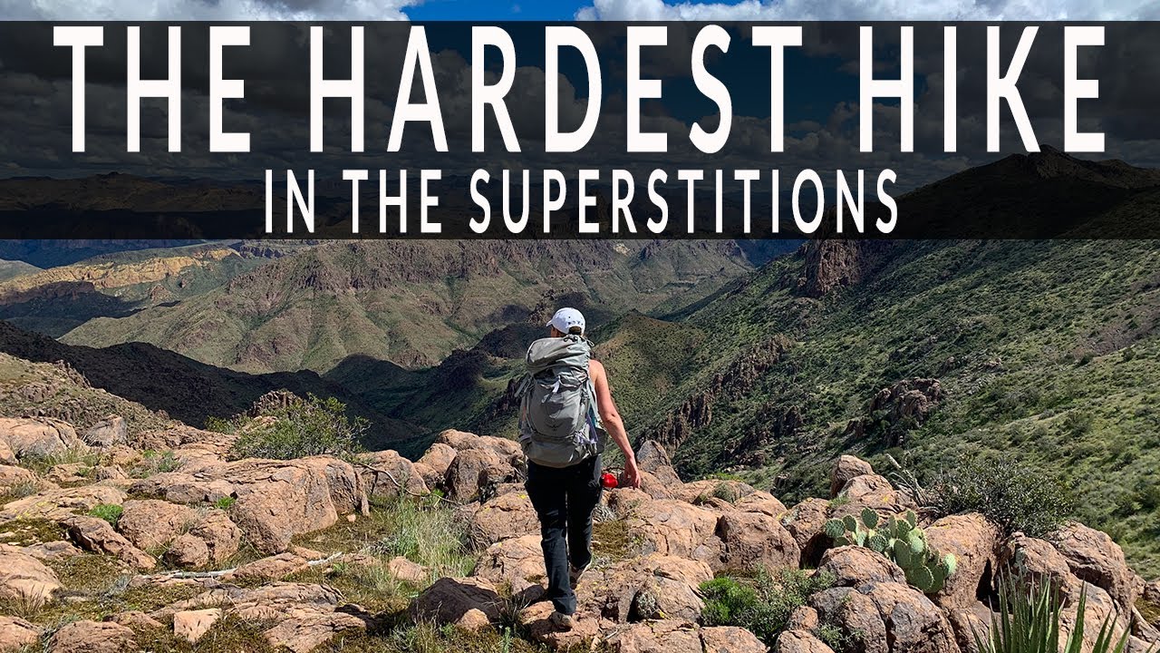 Поход по тропе Superstition Ridgeline Trail. Самый ли это сложный поход в долине?