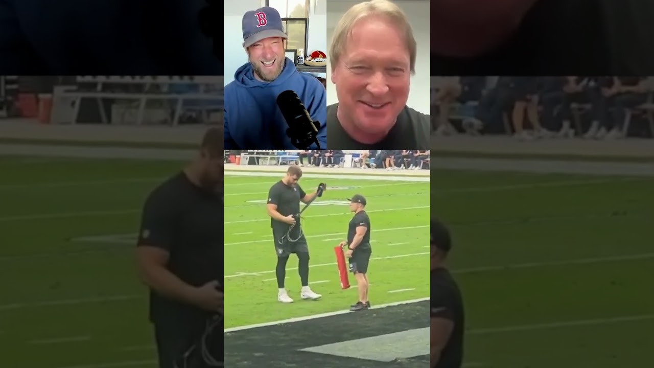 Coach Jon Gruden Reacts To His Son Deuce Going Viral Over The Weekend