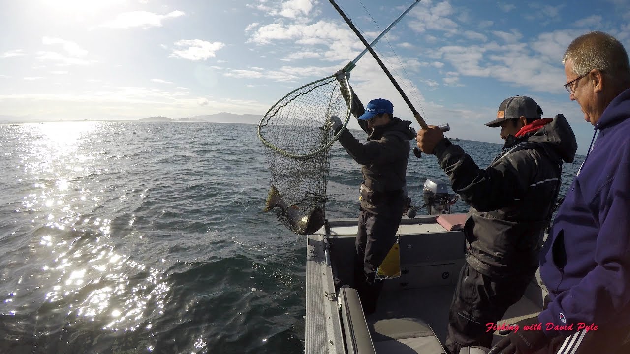 Tillamook Bay & Ocean Salmon Fishing - October 4, 2018.  Fishing with David Pyle.