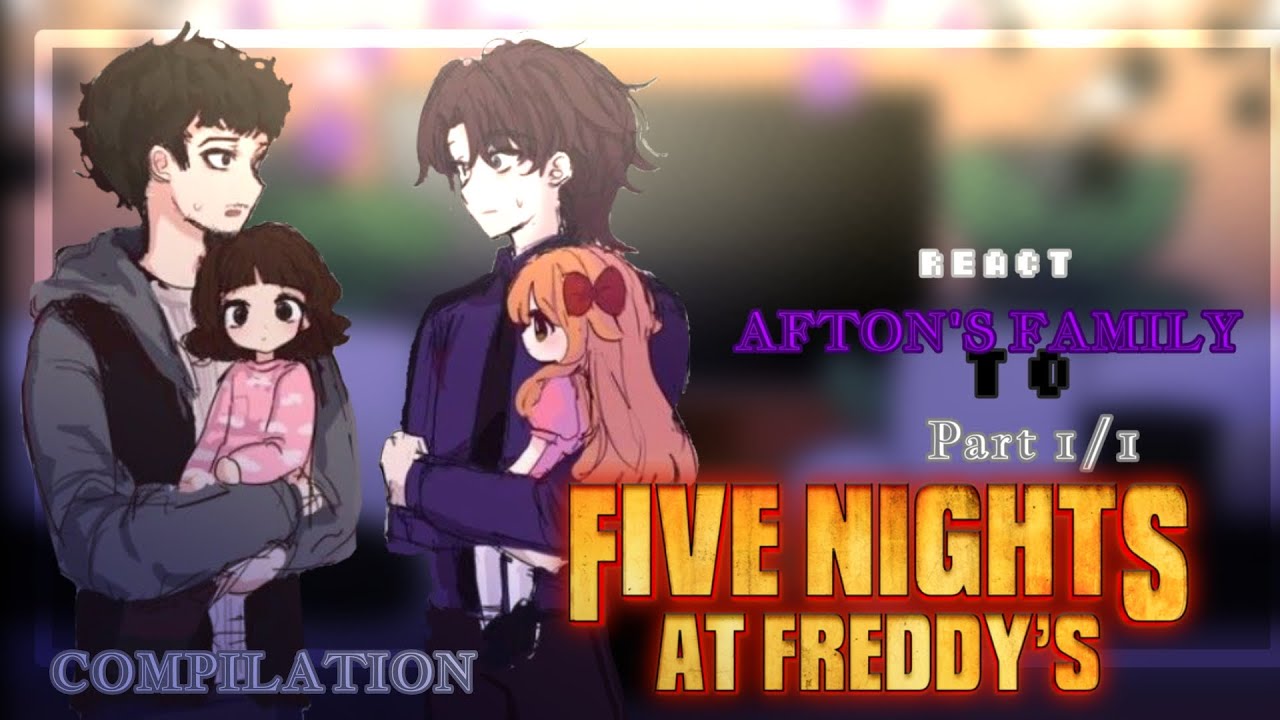 «FNAF Movie Characters Reacts To Their Originals//part(1/1)/(MOSTLY AFTON FAMILY)&(GACHA REACTION)»