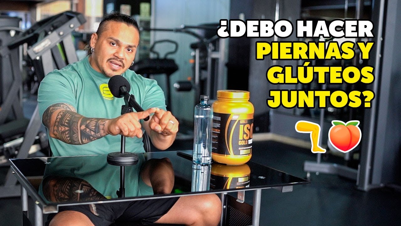 ¿Debo hacer piernas y glúteos juntos? 🦵🤔