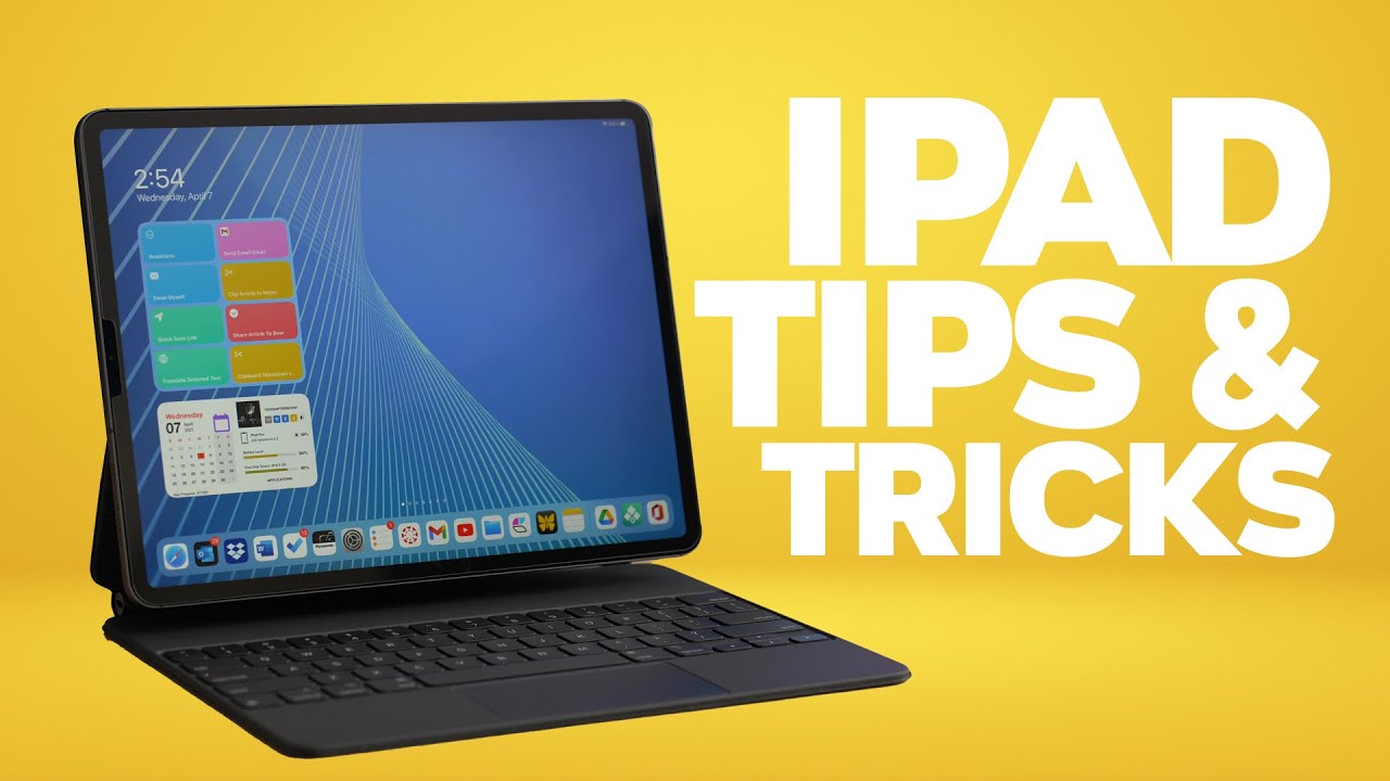 iPad Pro Tips for Productivity | Multitasking Widgets Shortcuts