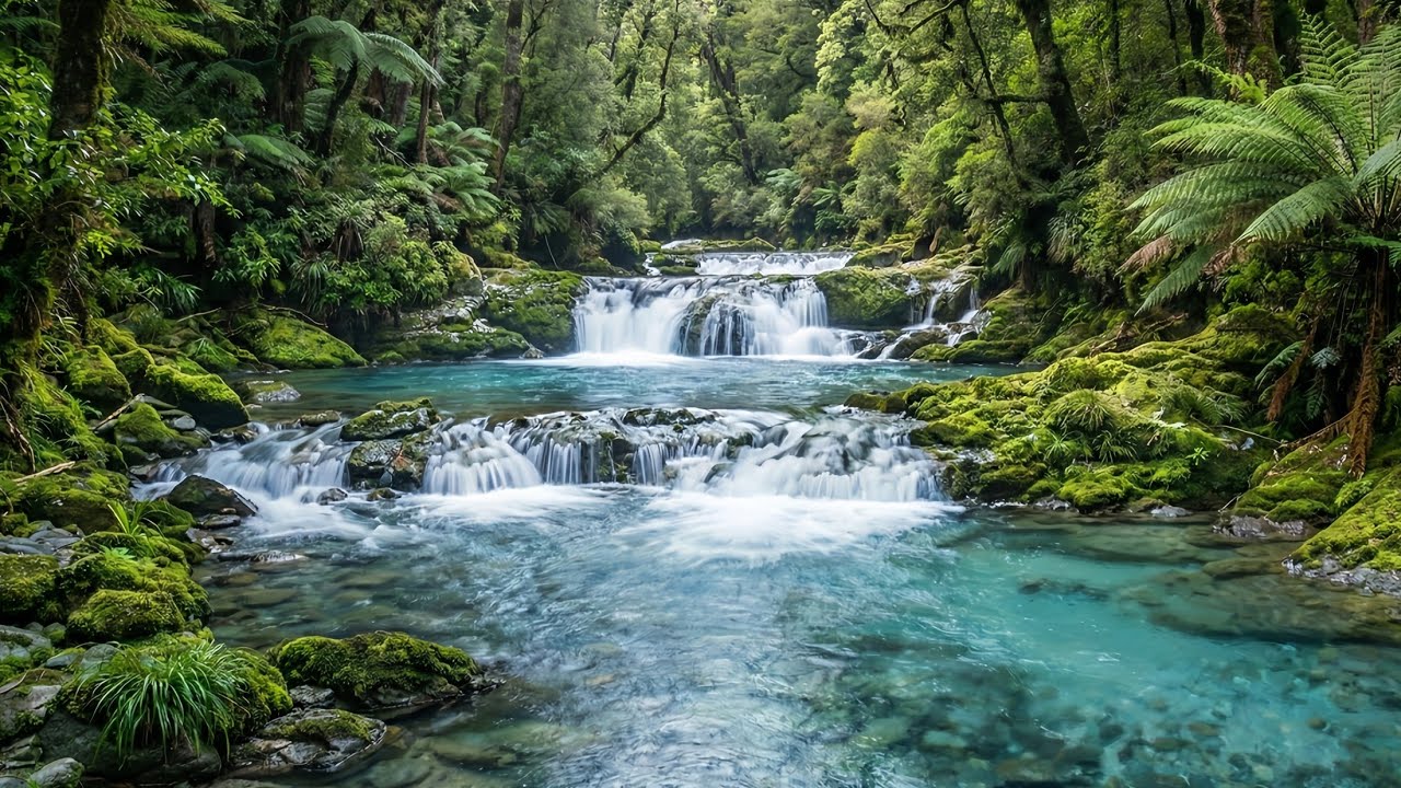 Relaxing River Sounds • Peaceful Nature for Stress Relief