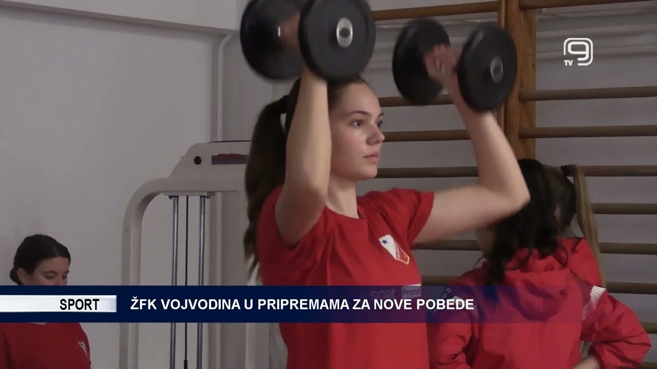 TV KANAL 9, NOVI SAD: ŽFK VOJVODINA U PRIPREMAMA ZA NOVE POBEDE