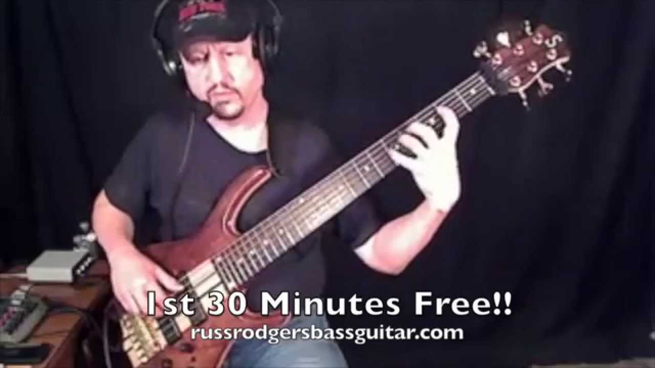 Online Bass Lesson On Organizing Triad Notes For Your Bass Lines With Russ Rodgers