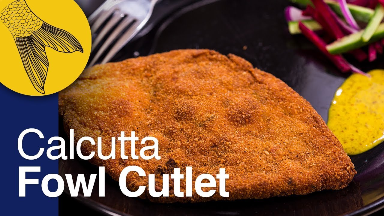 Chicken Cutlet or Fowl Cutlet Recipe&mdash;Calcutta Style | Durga Pujo Special | Kolkata Street Food