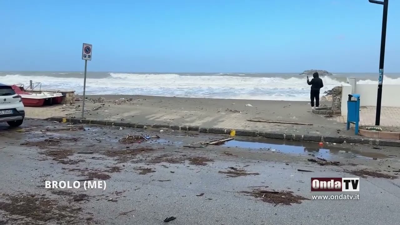 I danni delle ultime mareggiate in Sicilia