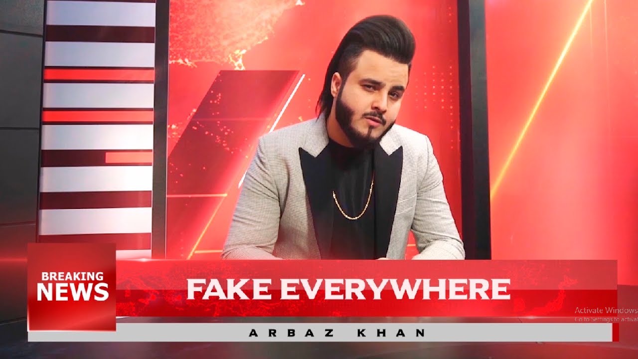 Fake Everywhere - Arbaz Khan | Official Video 2021
