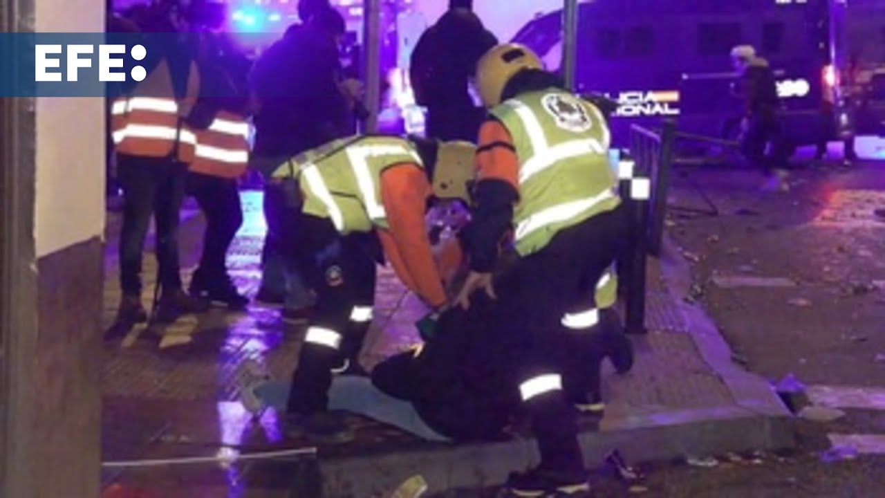 Protesta contra la amnistía en Madrid deja 39 heridos, 29 policías
