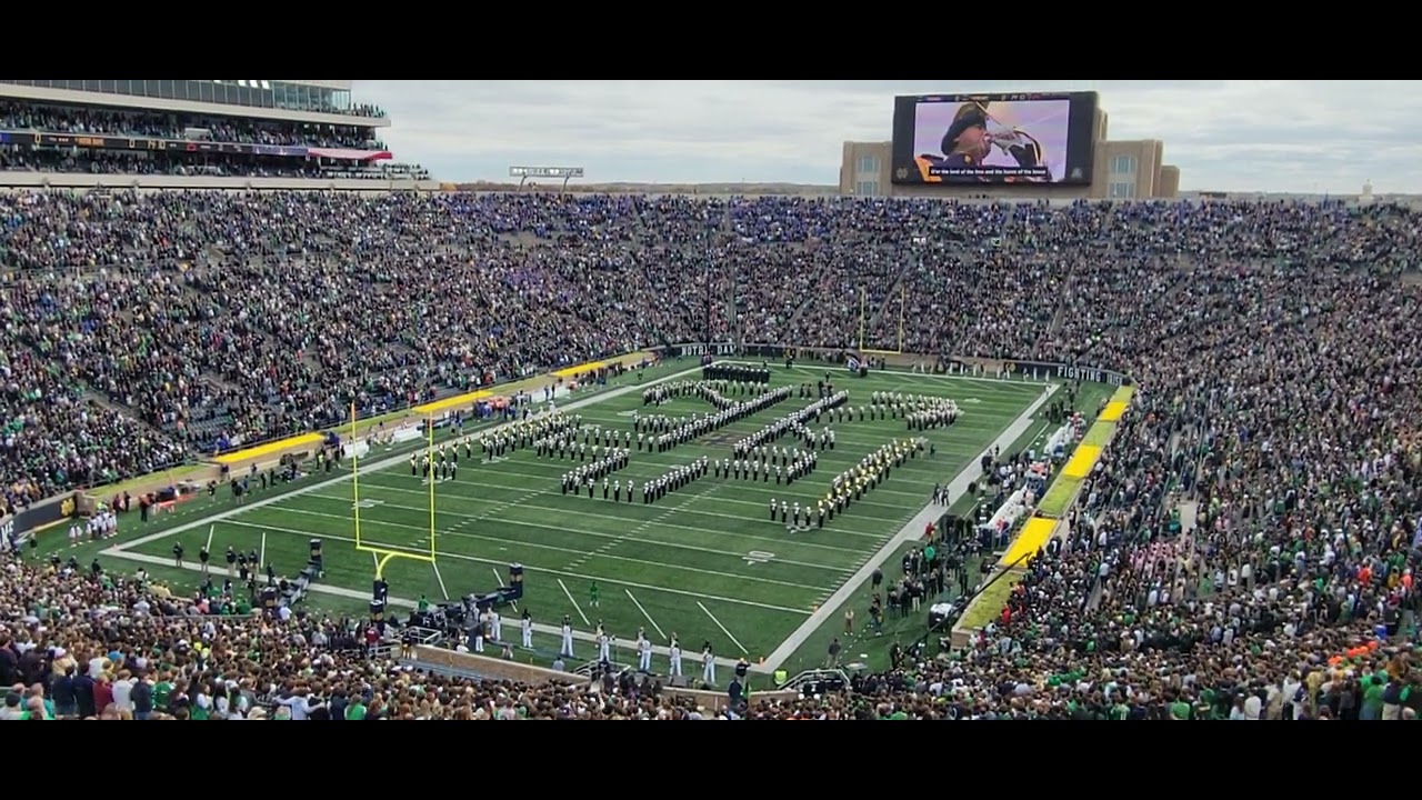 Notre Dame Band of the Fighting Irish - Pregame - PITT week - 10/28/2023