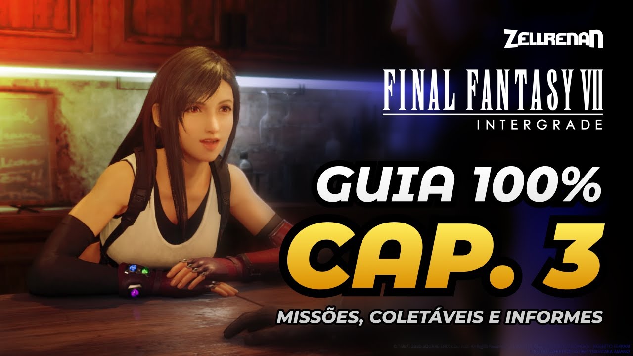 Faça TODAS AS ATIVIDADES do Capítulo 3 em Final Fantasy VII Remake!