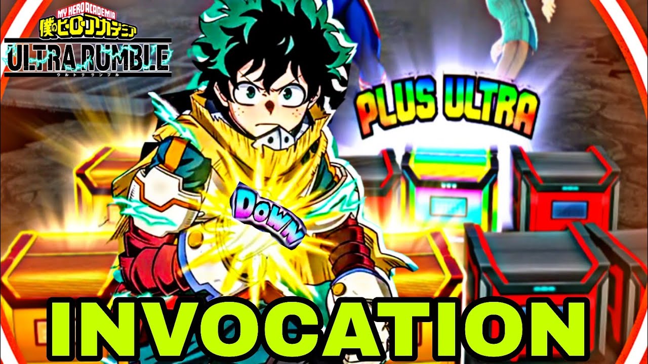 DINGUERIE INVOCATION MIDORIYA OFA / MY HERO ULTRA RUMBLE FR