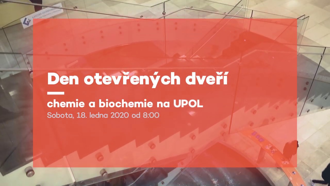 Den otevřen&yacute;ch dveř&iacute; na katedře chemie na Př&iacute;rodovědeck&eacute; fakultě UPOL 18. 1. 2020.
